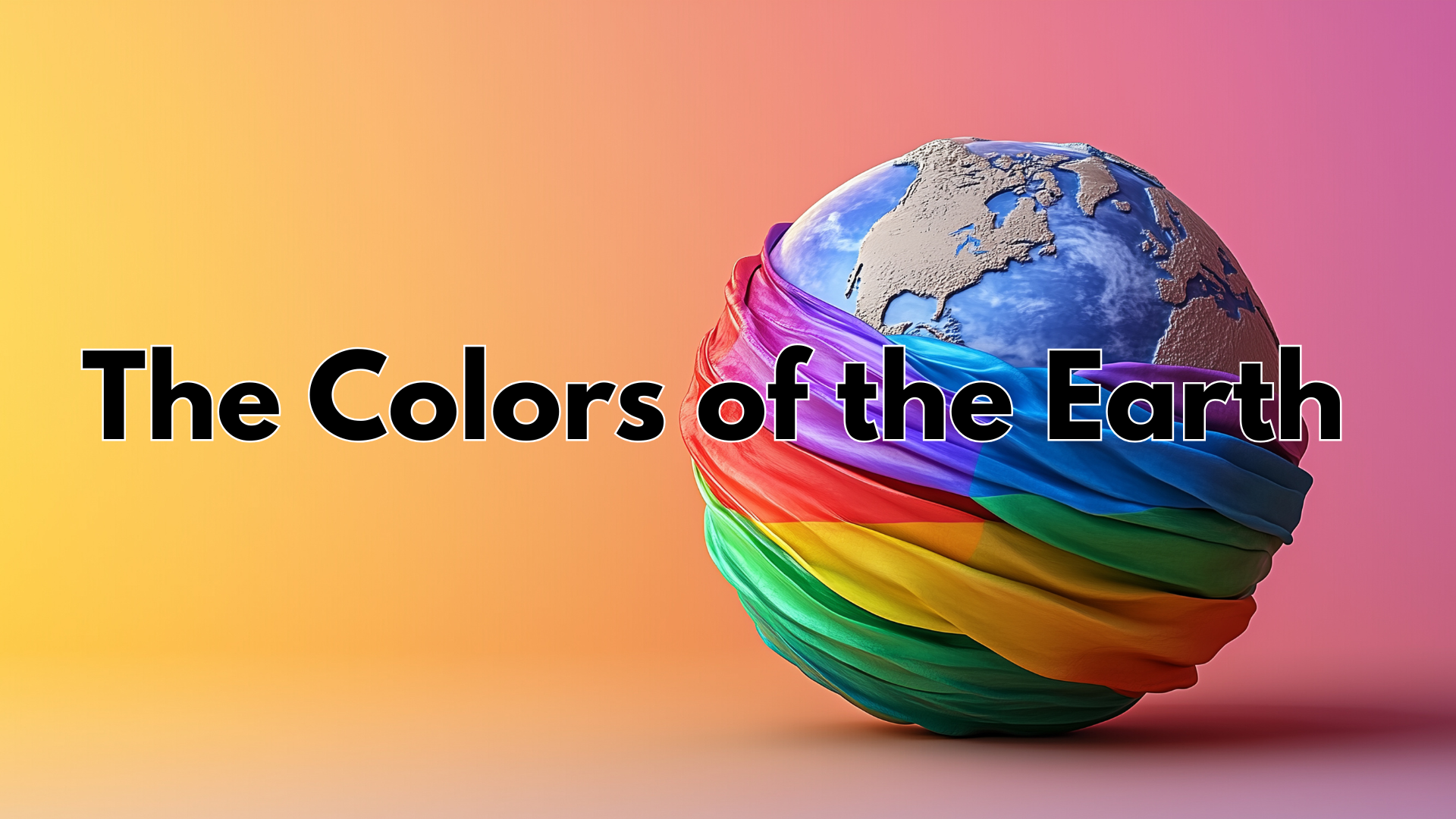 The colors of the Earth in deserts, oceans, and forests