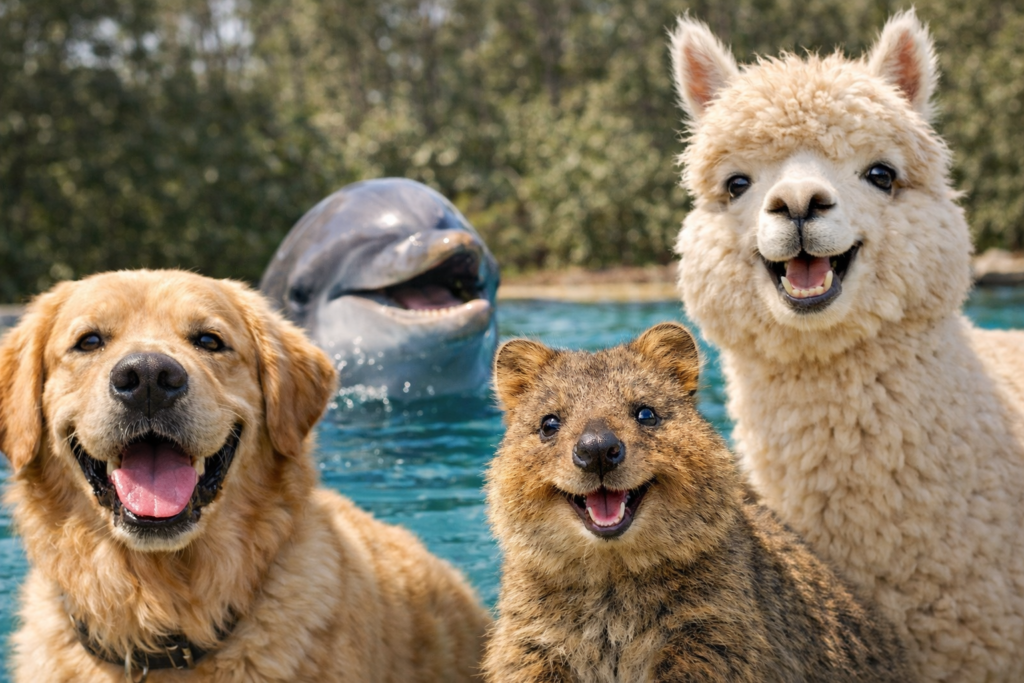 Animals That Look Like They Are Smiling